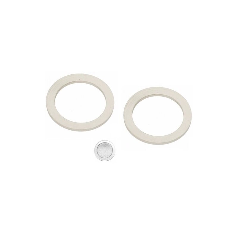 Uszczelki GAT Universal + Sitko 1 TZ (2 sztuki) Biało-stalowy