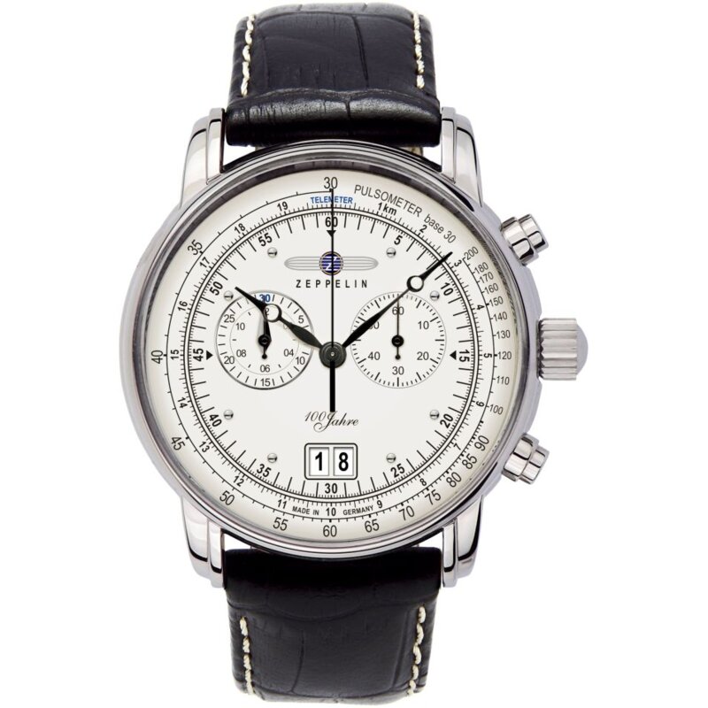 Zegarek ZEPPELIN 100 Jahre 7690-1 Srebrny