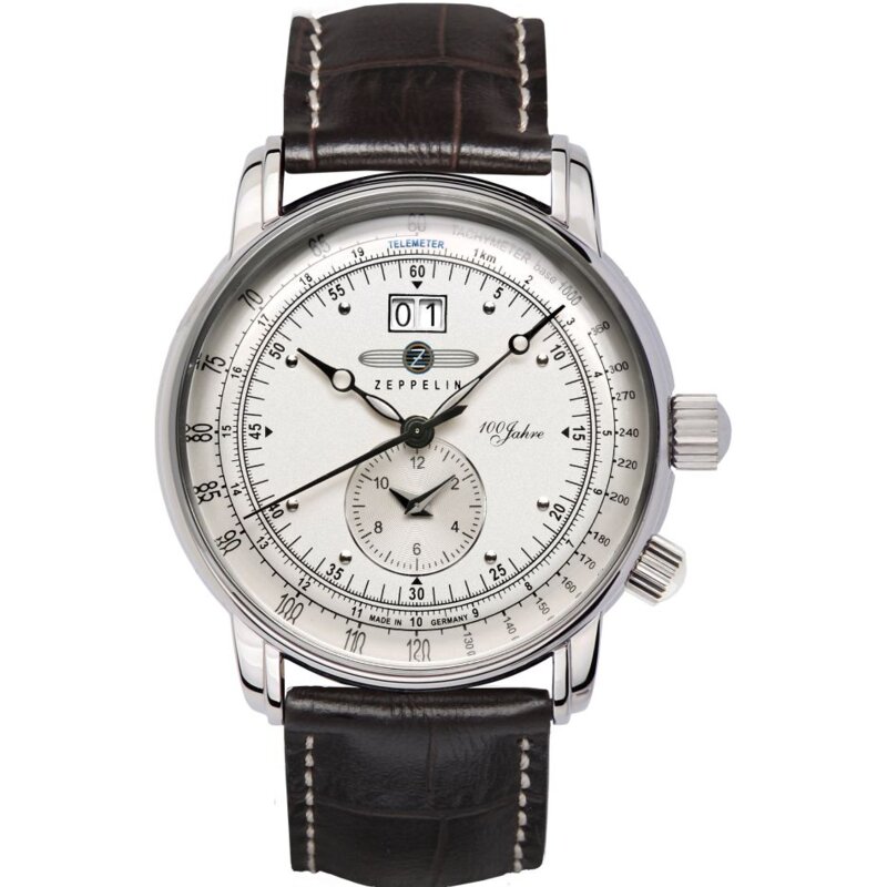 Zegarek ZEPPELIN 100 Jahre 7640-1 Srebrny