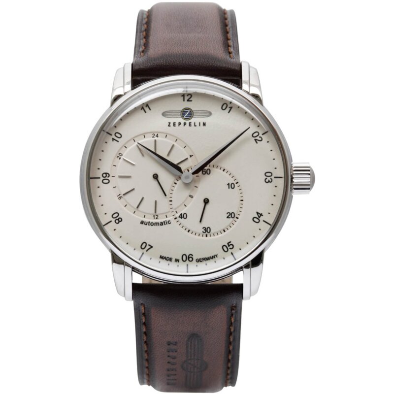 Zegarek ZEPPELIN New Captain's Line 8662-5 Srebrny