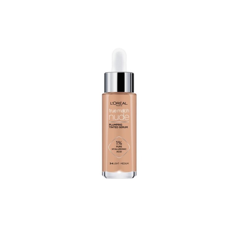 True Match Nude skoncentrowane serum w podkładzie 3-4 Light Medium 30ml