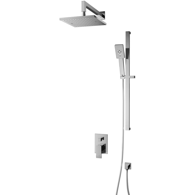 Zestaw prysznicowy podtynkowy OMNIRES Fresh SYS FR11 z deszczownicą Chrom