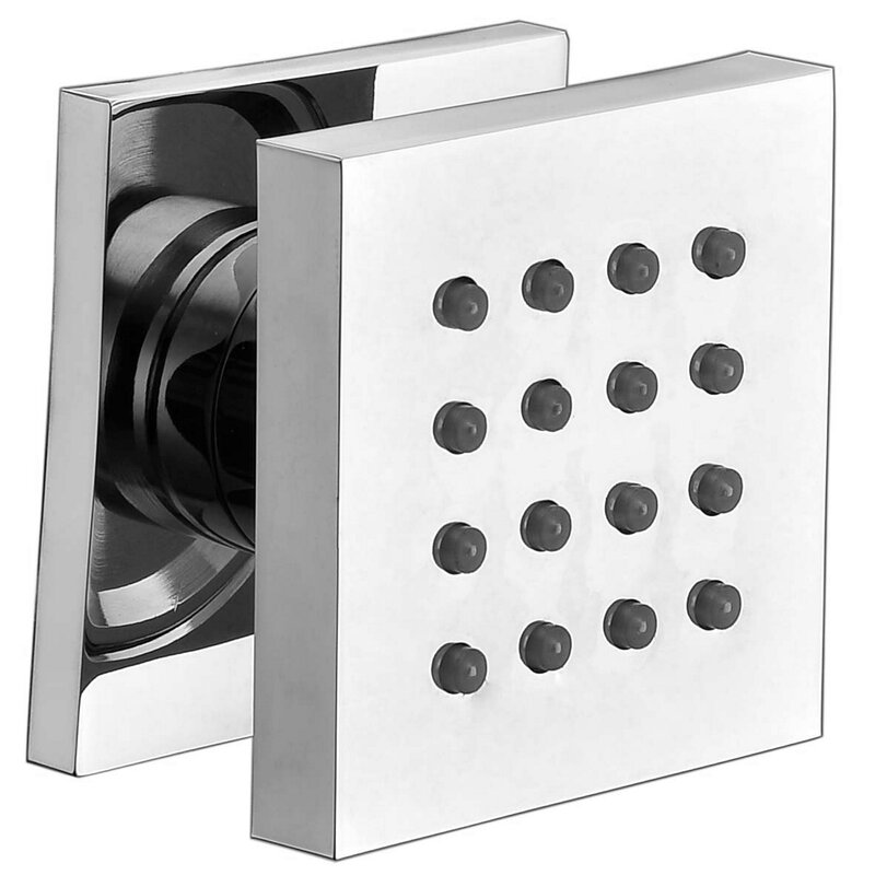 Dysza boczna natynkowa OMNIRES J09 Chrom