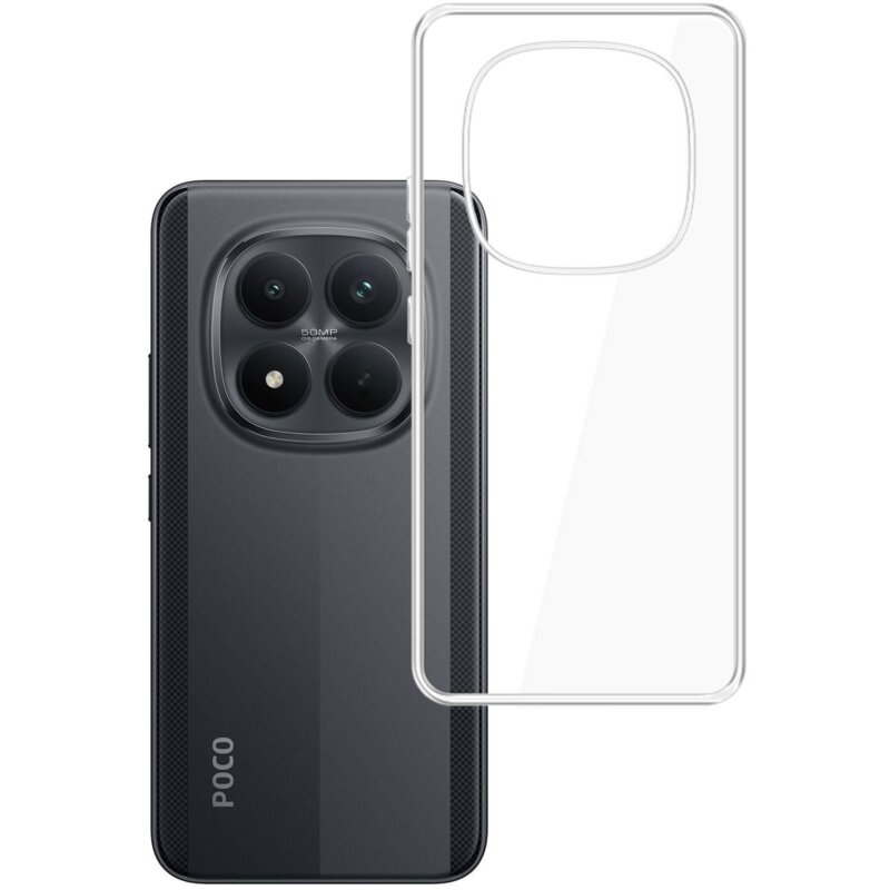 Etui 3MK Clear Case do Xiaomi Poco M8 Pro 5G Przezroczysty