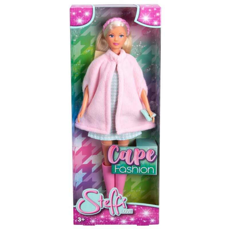 Lalka SIMBA Steffi Love modnej pelerynie 105733678