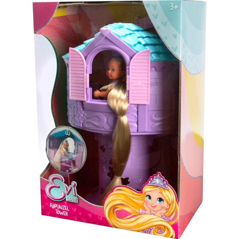 Lalka SIMBA Evi Love Wieża Roszpunki 105733986