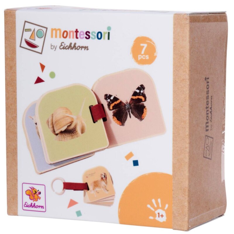 Zabawka edukacyjna EICHHORN Montessori Książeczka z obrazkami