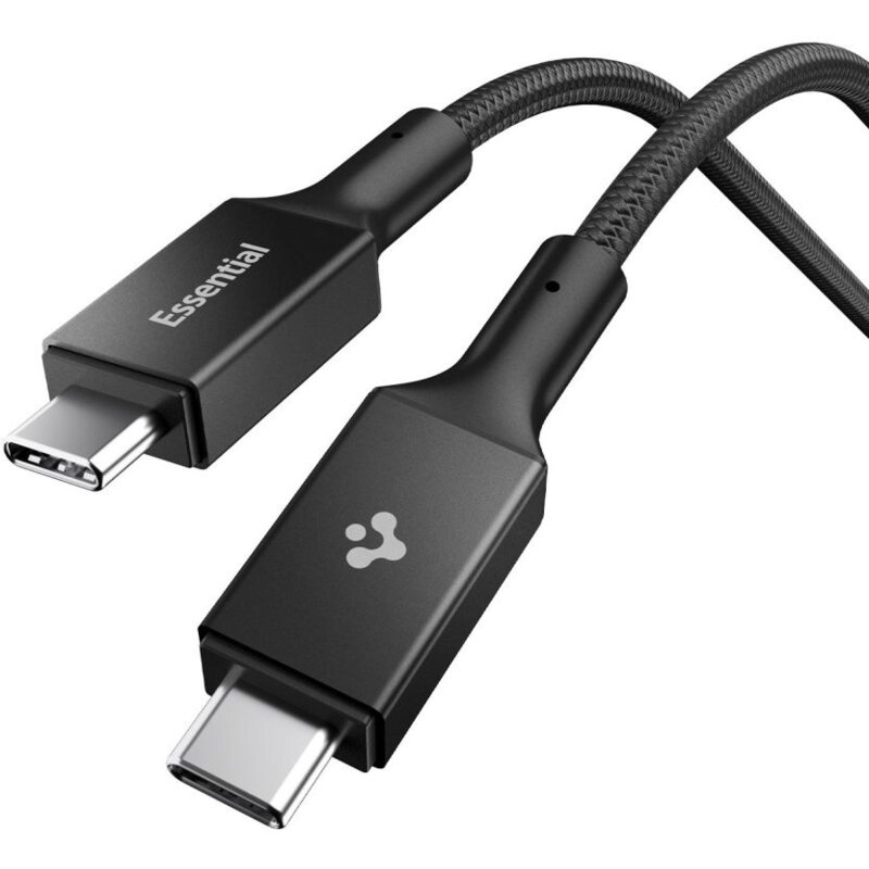 Kabel USB-C - USB-C SPIGEN EB24015CC Essential 240W 1.5 m Czarny
