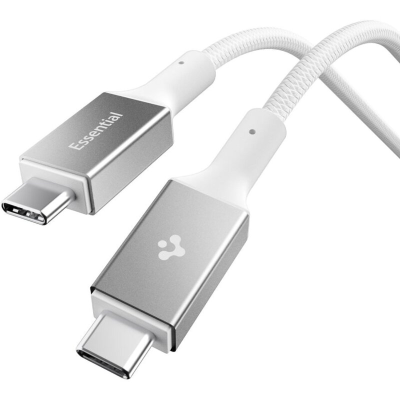 Kabel USB-C - USB-C SPIGEN EB10015CC Essential 100W 1.5 m Biały