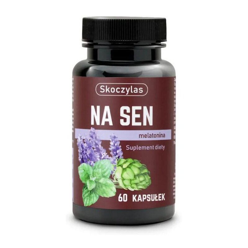 Suplement na sen SKOCZYLAS Melatonina (60 kapsułek)