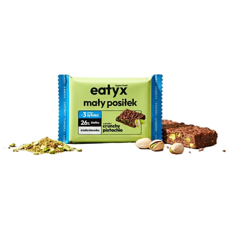Baton proteinowy EATYX Hyperfood Pistacjowy (8 x 50 g)