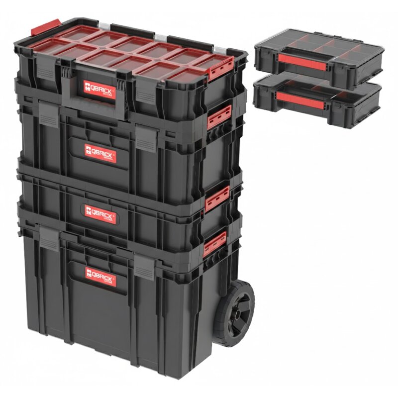 Zestaw skrzynek narzędziowych QBRICK System Two Promo 6in1