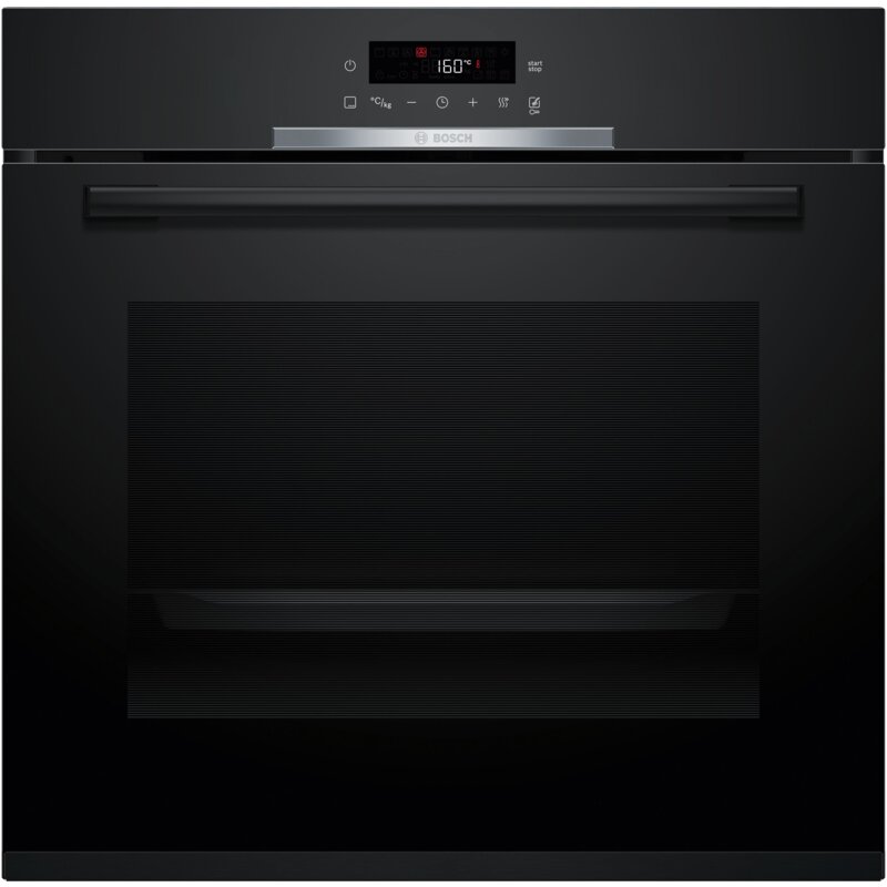 Piekarnik elektryczny Bosch HBA372EB4 Serie 4 71 l | AirFry | piroliza | hydroliza | czarny