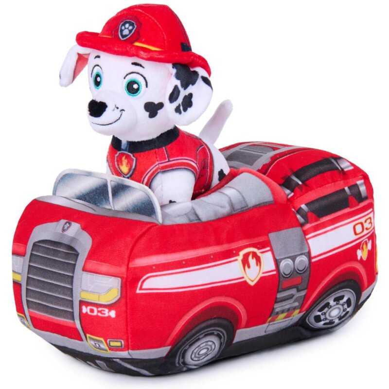 Maskotka SPIN MASTER Psi Patrol Marshall w pojeździe 6075429