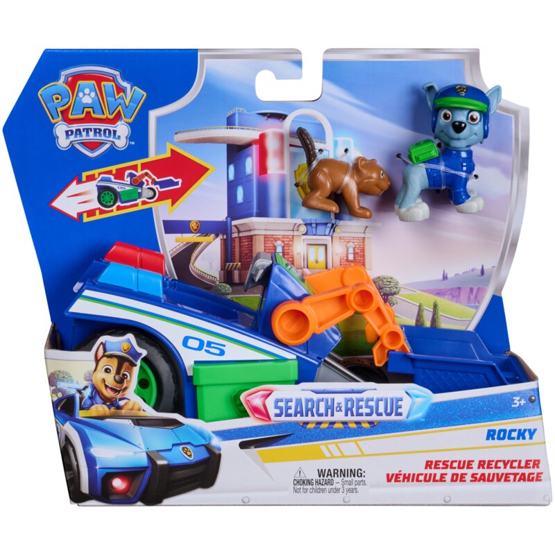 Pojazd SPIN MASTER Psi Patrol Search & Rescue Rocky 6075445