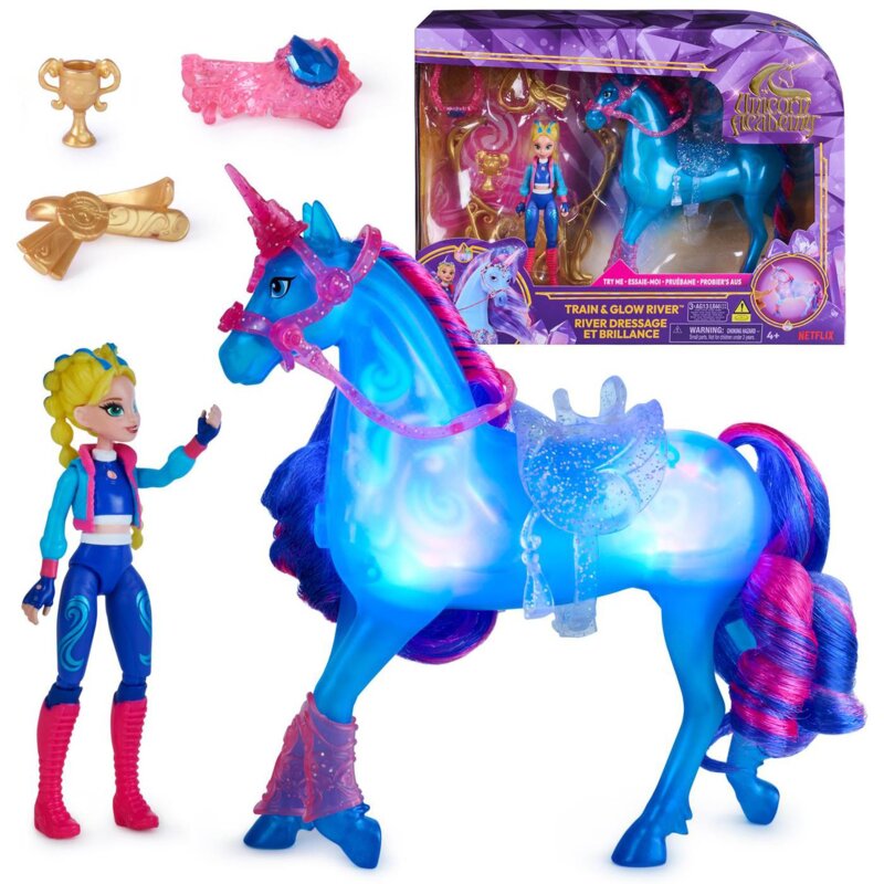 Lalka SPIN MASTER Unicorn Academy Isabel i Jednorożec 6075347