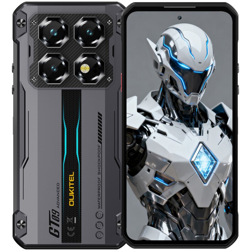 Smartfon OUKITEL WP60 5G 12/512GB 7.2" 120Hz Czarny