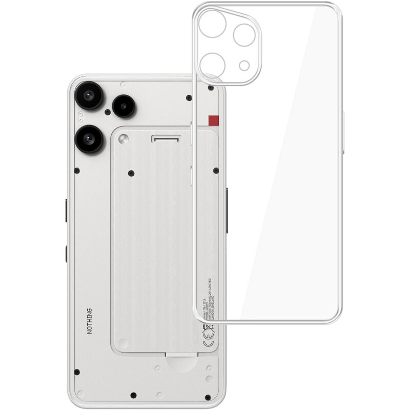 Etui 3MK Clear Case do Nothing Phone 3a Lite Przezroczysty