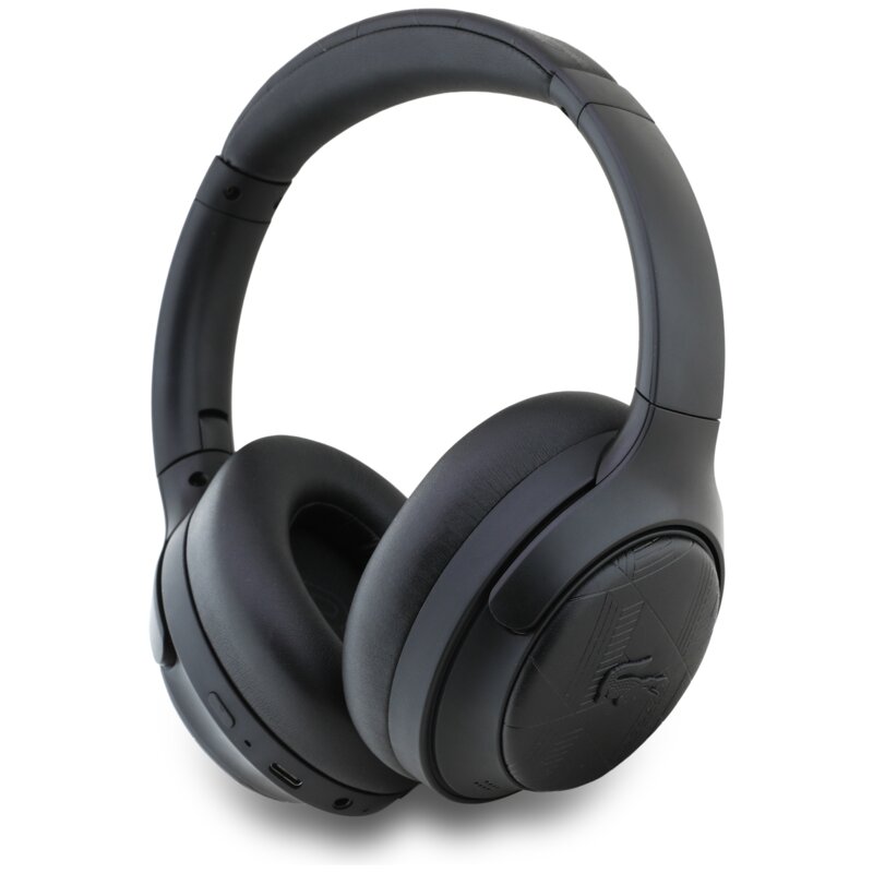 Słuchawki nauszne LACOSTE Monogramme ANC Czarny