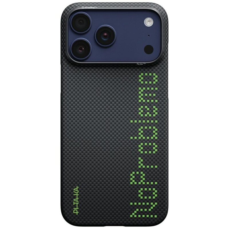Etui PITAKA Aries Ultra-Slim No Problemo MagSafe do Apple iPhone 17 Pro Max Czarny