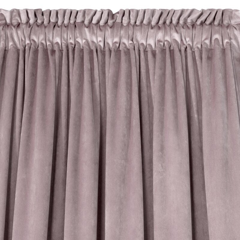 Zasłona EUROFIRANY Melanie 140 x 270 cm Pudrowy róż