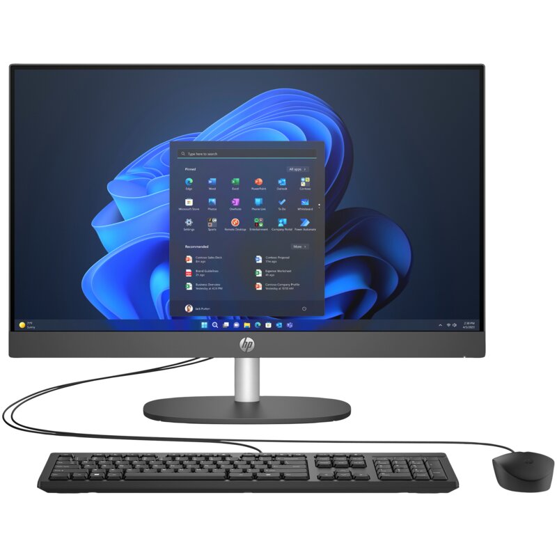 Komputer All in One HP ProOne 245 G10 23.8" IPS R7-7730U 16GB RAM 512GB SSD Windows 11 Professional