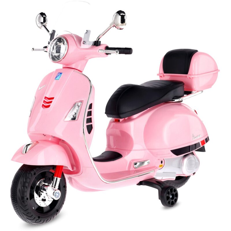 Motorek elektryczny SUN BABY Vespa Jasnoróżowy