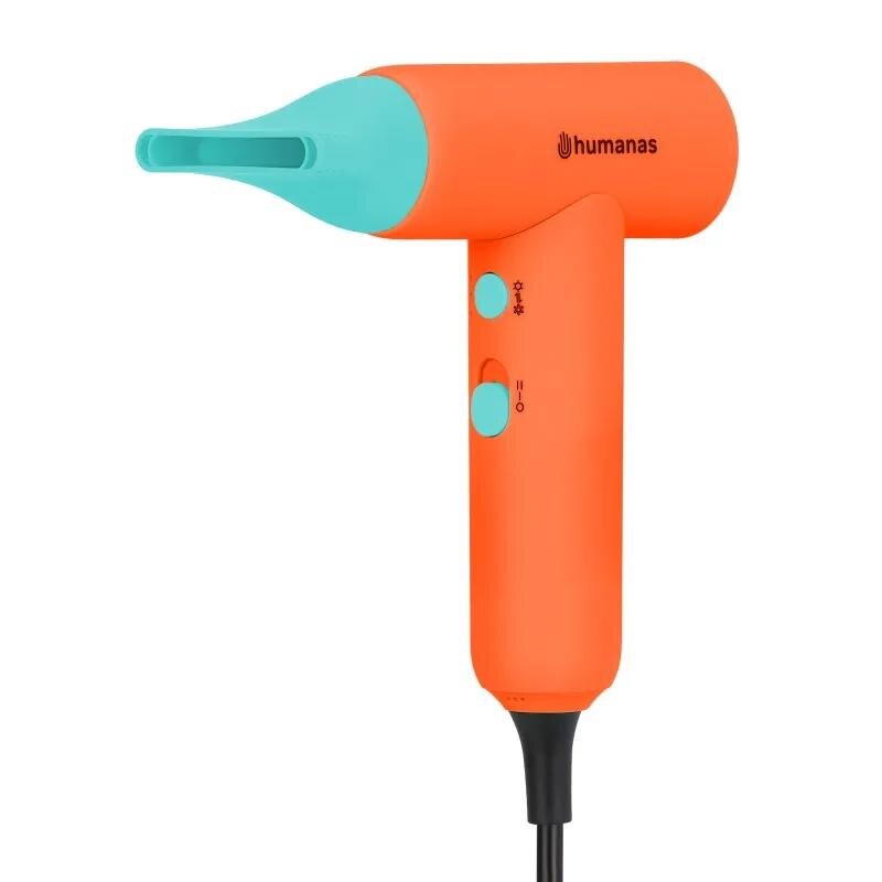 Suszarka HUMANAS AirTouch HD-AT03 Mini Pomarańczowy 650W