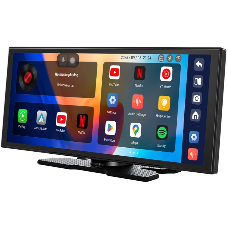 Samochodowy tablet OTTOCAST N95C CarPlay Android Auto + Kamera tył