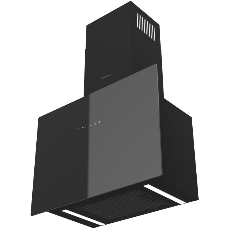 Okap GOTZE & JENSEN VH760KGF Czarny 694.4m3/h 53dB klasa B Sterowanie gestem