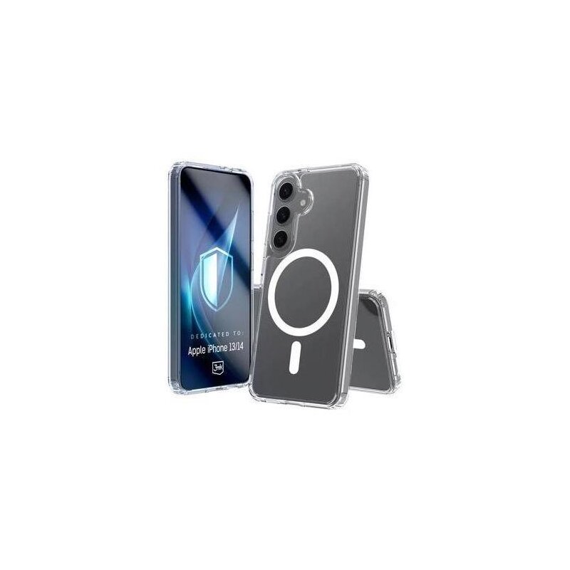 Etui 3MK Armor MagCase do Samsung Galaxy S24+ Przezroczysty