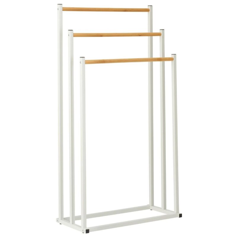Wieszak łazienkowy BATHROOM SOLUTIONS C80653870 3 ramiona Biały