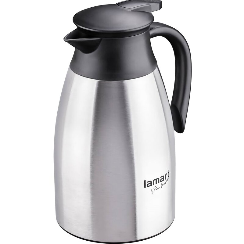 Termos LAMART Table LT4032 Srebrno-czarny 1500 ml