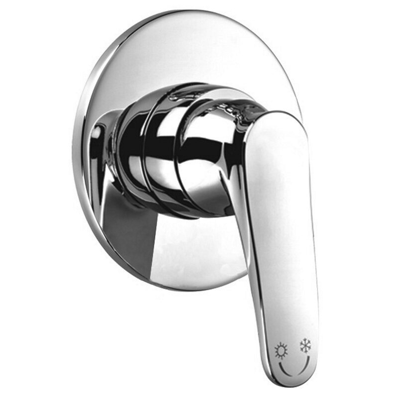 Bateria wannowa podtynkowa OMNIRES Art Deco AD5145 Chrom