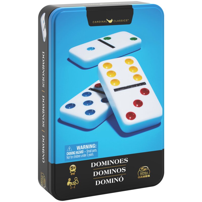 Gra logiczna SPIN MASTER Games Domino w puszce 6070059 20147010