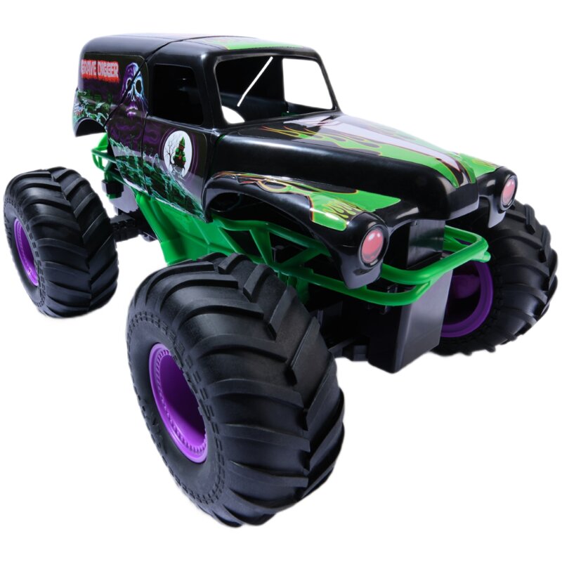 Samochód SPIN MASTER Monster Jam Smash & Bash Grave Digger 6072500 20151164