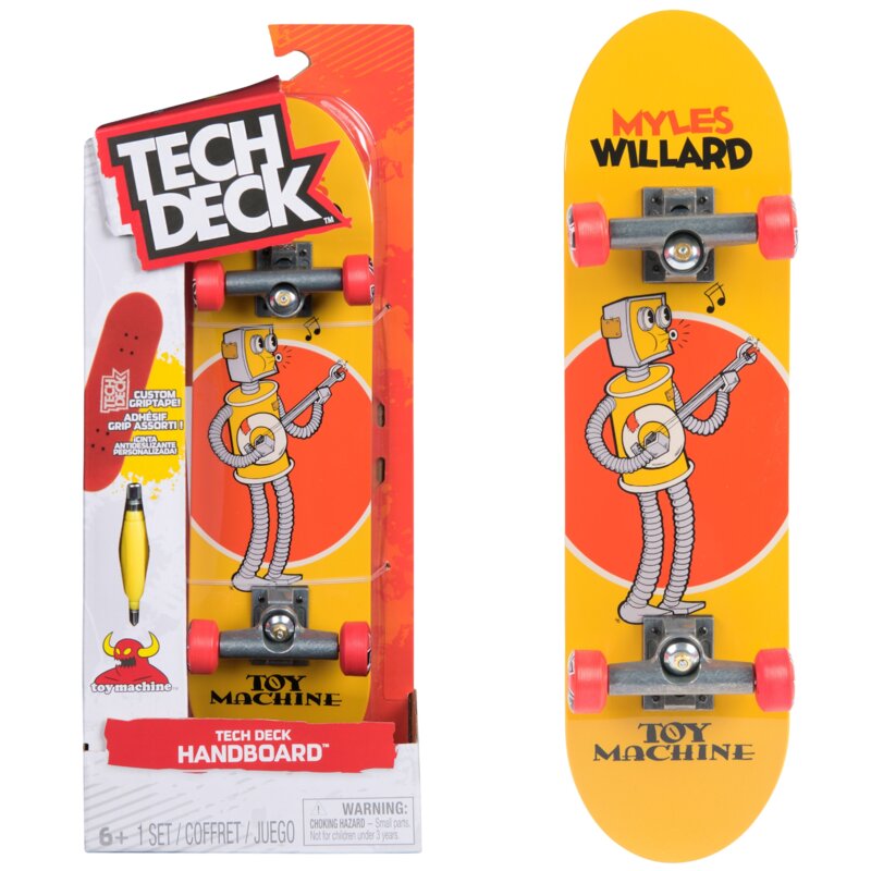 Fingerboard SPIN MASTER Tech Deck Handboard Toy Machine 6074395 20154285 (1 fingerboard)