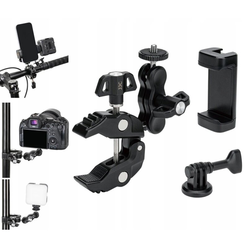 Zestaw montażowy do kamer sportowych i akcesoriów  JJC MFC-K1