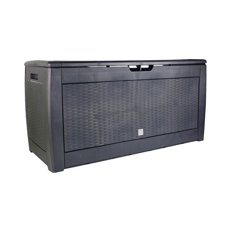 Skrzynia ogrodowa PROSPERPLAST Boxe Rato S433 310L Antracytowy