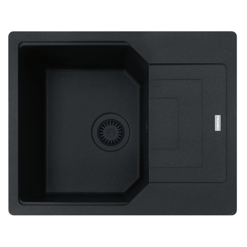 Zlewozmywak jednokomorowy z ociekaczem FRANKE Urban UBG 611-62 114.0741.207 Onyx 50x62