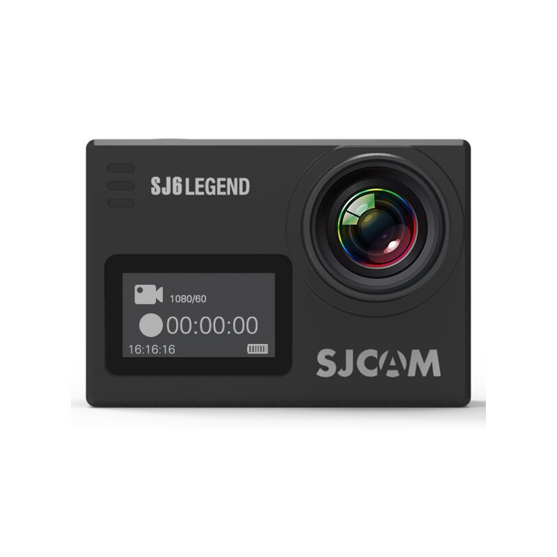 Kamera sportowa SJCAM SJ6 LEGEND Czarna WiFi Filmy 4K 60FPS 16MP, Obudowa wodoodporna