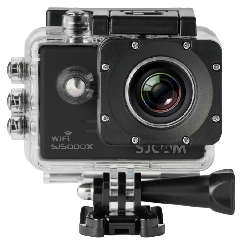 Kamera sportowa SJCAM SJ5000x Czarna WiFi Filmy 2K/Filmy 4K 12MP, Obudowa wodoodporna