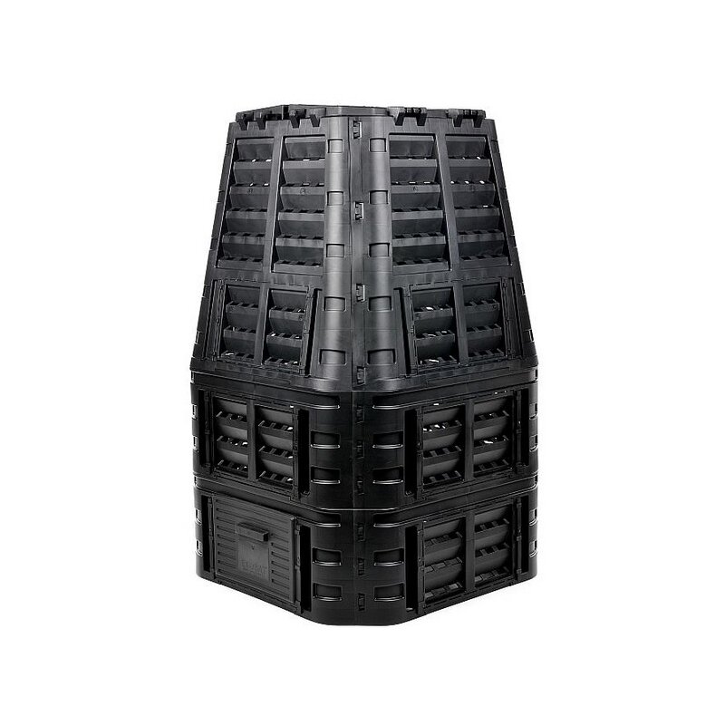 Kompostownik EKOBAT Ecosmart 1000L Czarny