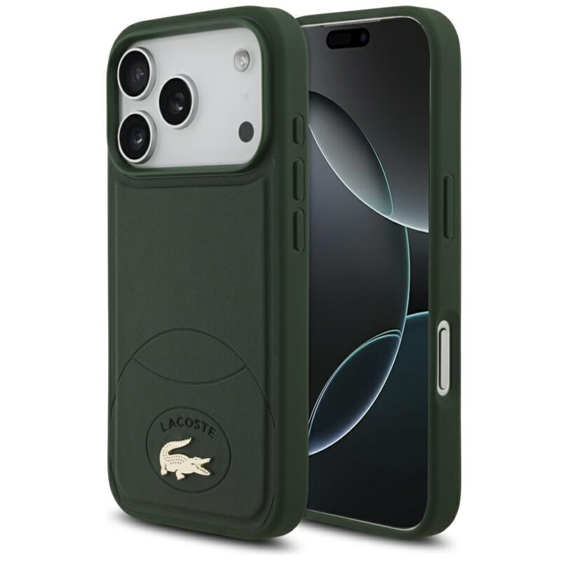 Lacoste Bliss MagSafe do iPhone 17 Pro Zielony