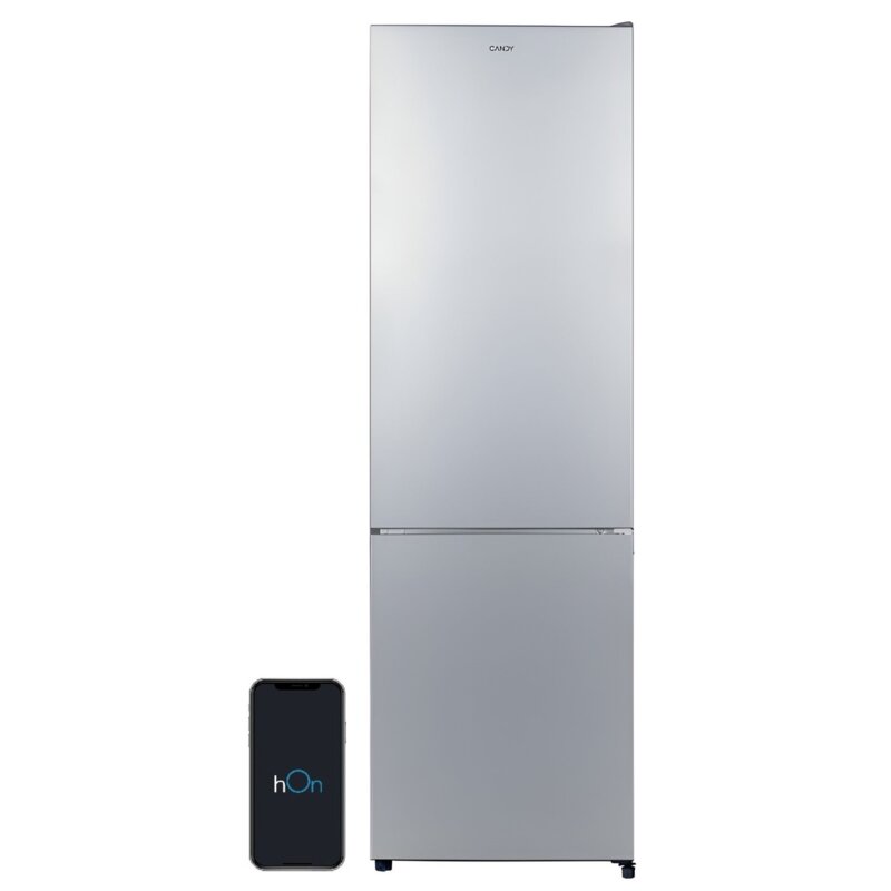 Candy CCG3L517ES 176cm Zdalne sterowanie Srebrny