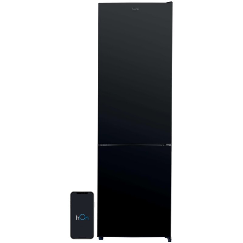 Lodówka CANDY CCG3L517EB 176cm Czarna Low Frost szerokość 55cm