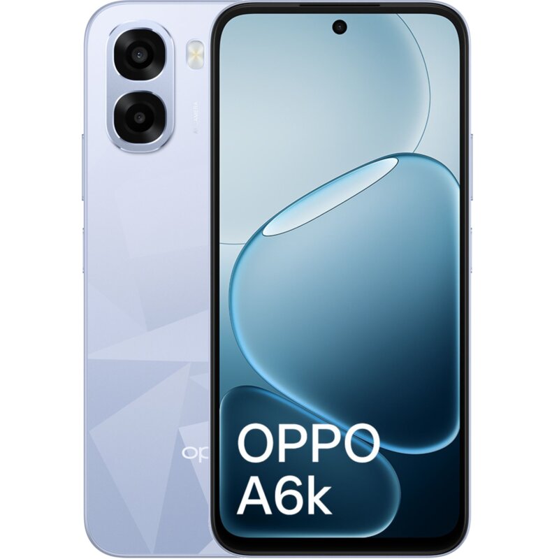 Smartfon OPPO A6k 4/256GB 6.75" 120Hz Jasnofioletowy