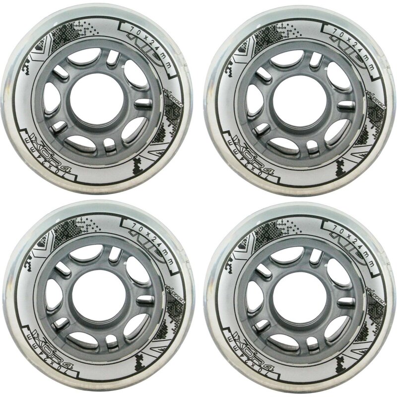 Kółka NILS EXTREME PU 70 x 24 82A (4 sztuki)