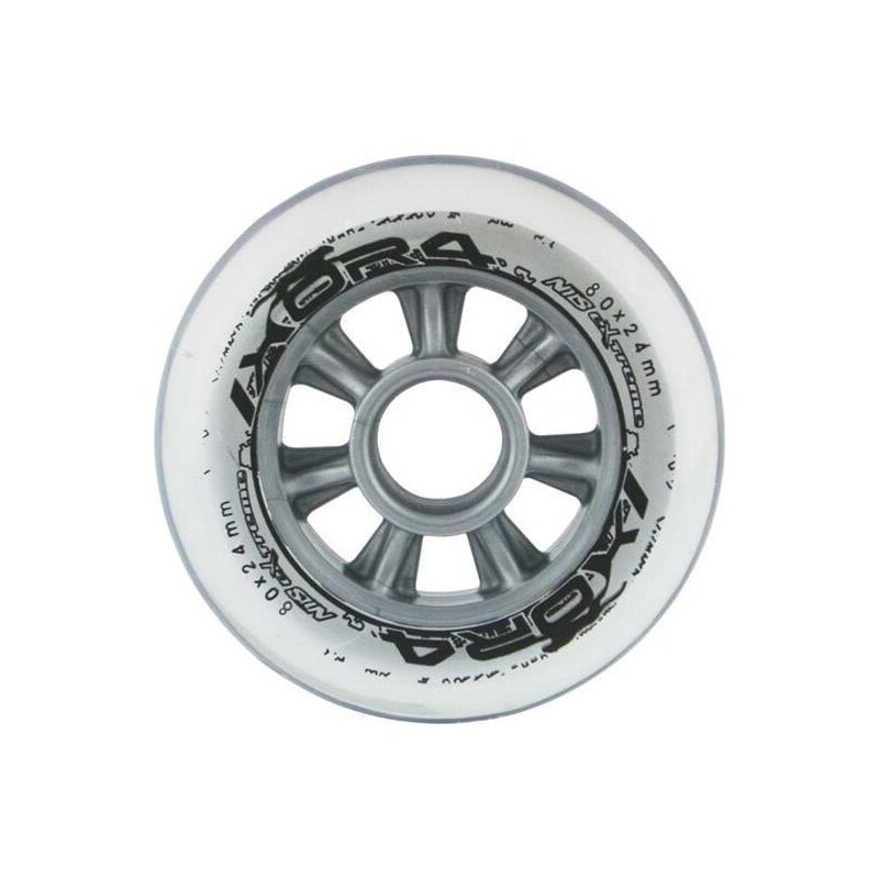 Kółka NILS EXTREME PU 80x24 82A (4 sztuki)