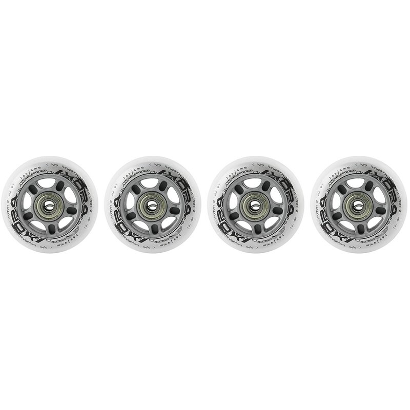 Kółka NILS EXTREME PU 76x24 82A (4 sztuki)